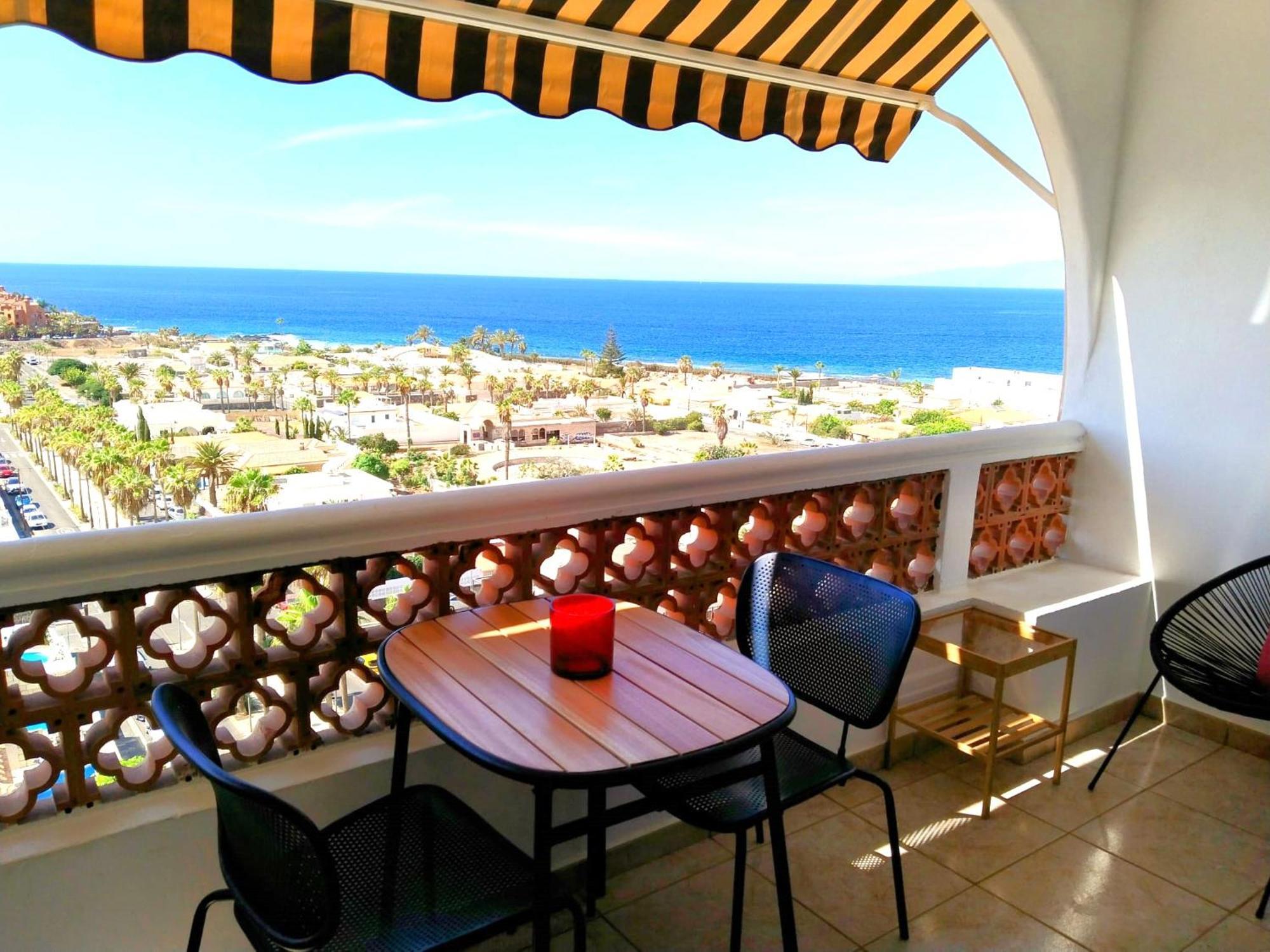Palm-Mar Appartement Celeste 250M De L'Ocean Vue Mer Panoramique Esterno foto