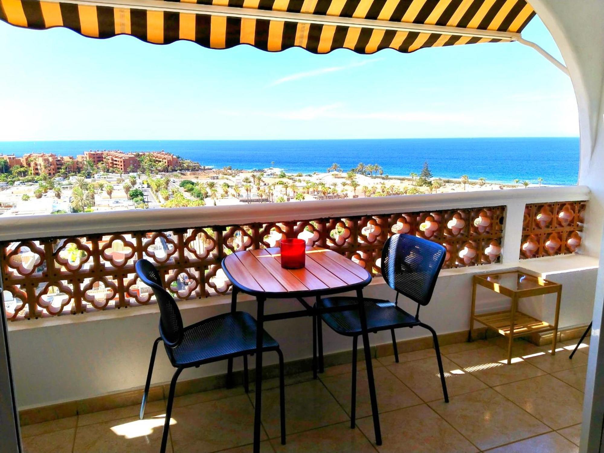 Palm-Mar Appartement Celeste 250M De L'Ocean Vue Mer Panoramique Esterno foto