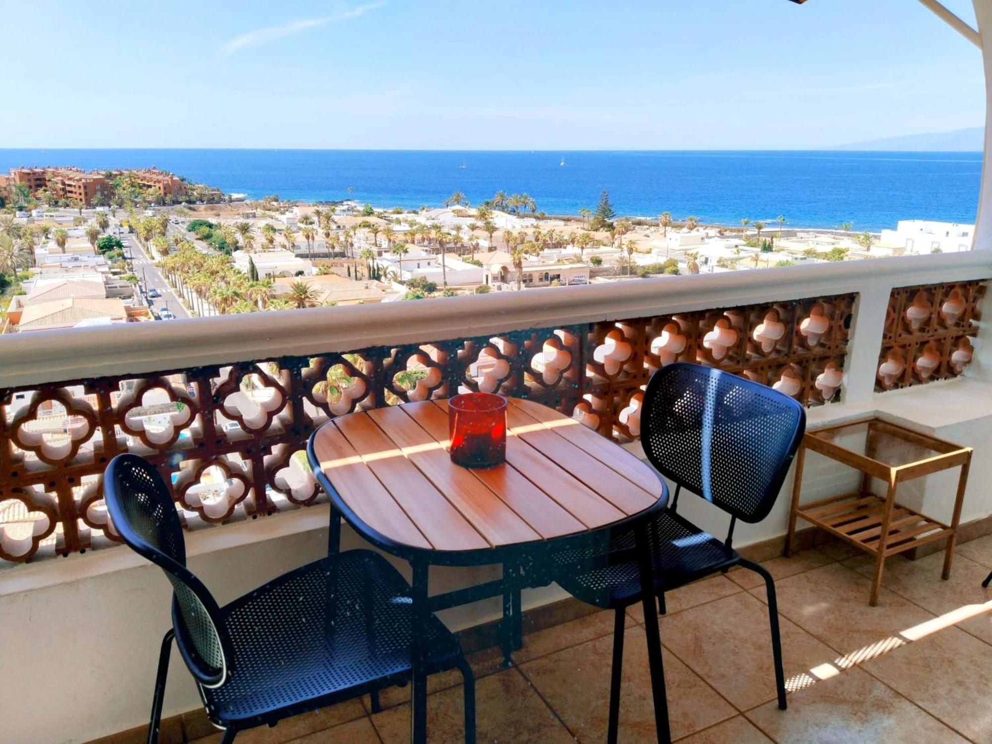 Palm-Mar Appartement Celeste 250M De L'Ocean Vue Mer Panoramique Esterno foto
