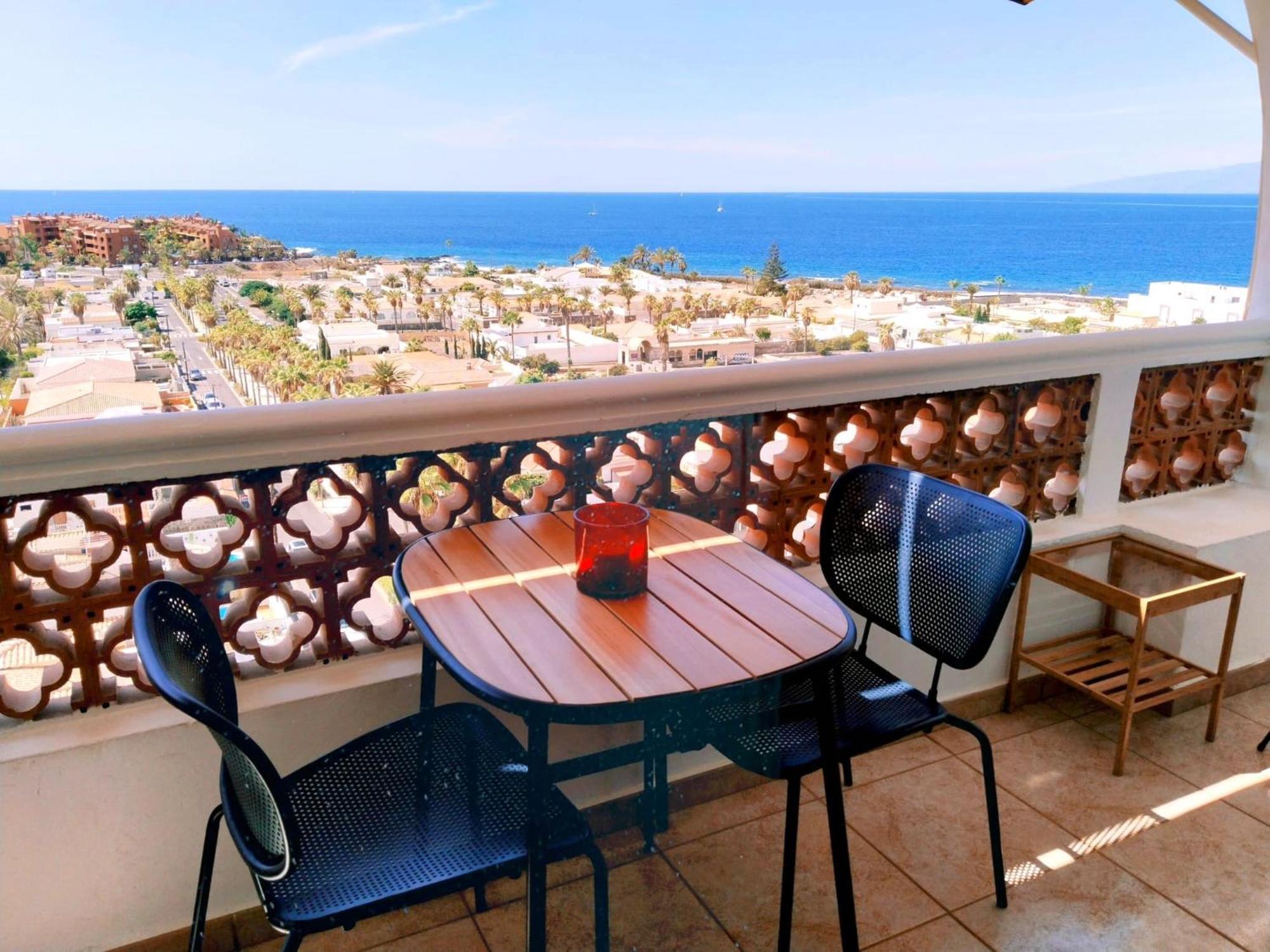 Palm-Mar Appartement Celeste 250M De L'Ocean Vue Mer Panoramique Esterno foto